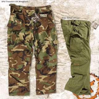 SPECIAL FORCES (SFU) TACTICAL PANTS, ARMY COMBAT CARGO TROUSERS US 
