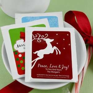  Personalized Holiday Tea Favors