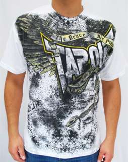 New Tapout Mens Shirt MMA Fight Gear Wear Street UFC Tattoo MPS NWT 