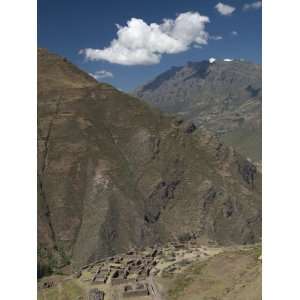 Inca Ruins of Pisac, Near the Village of Pisac, the Sacred Valley 