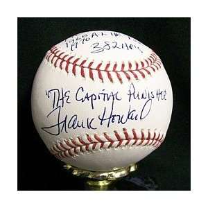  Frank Howard Autographed Baseball Capital Punisher with 5 
