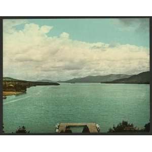   North from Fort William Henry Hotel, Lake George, N.Y.: Home & Kitchen