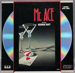 Laser Disc Movie Mr Ace George Raft Sara Haden  