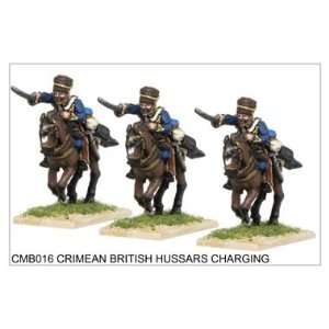  28mm Crimean War   British Hussars Charging Toys & Games