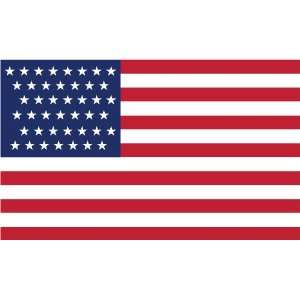  43 Stars American Flag Patio, Lawn & Garden