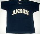 Akron OH University Zips Kids Toddler T Shirt YS Youth Small Nice MAC 