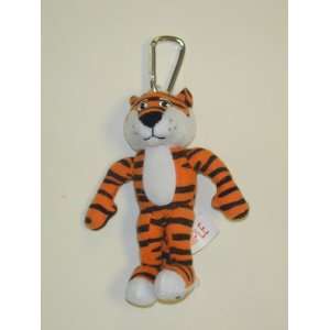  Auburn Tigers Team Mascot Plush Key Chain/Backpack Clip 