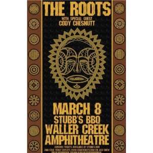  The Roots Austin Texas Original Concert Poster MINT: Home 