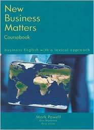 New Business Matters Business English with a Lexical Approach 