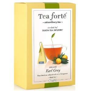Tea Forte Gourmet Six Pack   Earl Grey Grocery & Gourmet Food