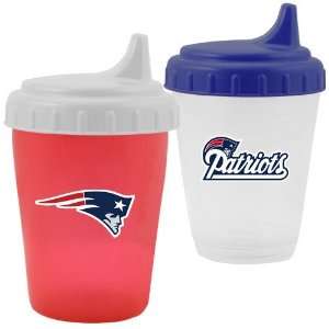  New England Patriots 2 Pack Dripless Sippy Cup Sports 
