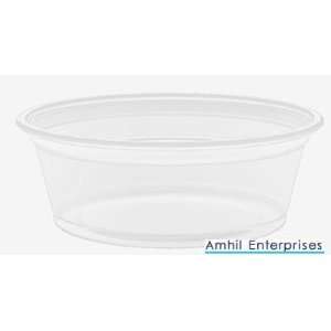  Amhil 1.5 Oz Plastic Souffle Cup (ASB150) 250/Sleeve 