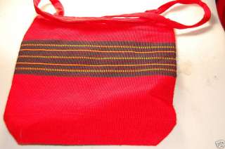 Cotton Shoulder Bag Purse Hand Made in Guatemala  