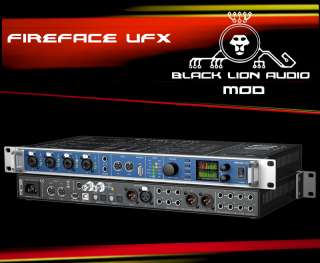 RME Fireface UFX + Black Lion Audio Premium Mod!  