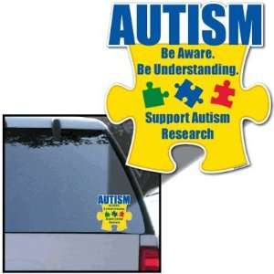  Puzzle Piece Be Aware Vinyl Decal 5X5 Office Products