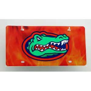  Florida Gators Flames License Plate: Automotive