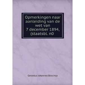   Van Pensioenen . (Dutch Edition): Gerardus Johannes Bisschop: Books