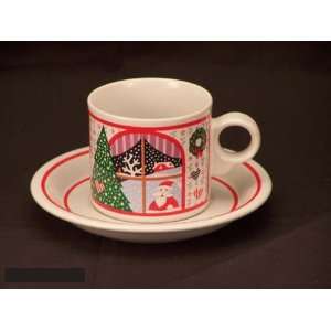  EPOCH TWAS THE NIGHT BEFORE CHRISTMAS CUPS & SAUCERS 