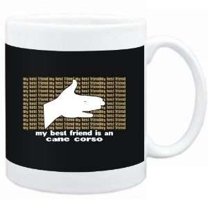   Mug Black  My best friend is a Cane Corso  Dogs: Sports & Outdoors