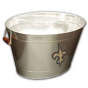  New Orleans Saints Metal Party Ice Bucket Sports 