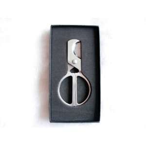   Steel Cigar Cutter Scissors with Gift Box B003 