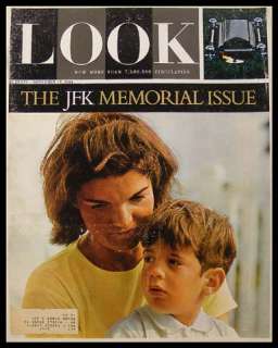 LOOK MAGAZINE 1964 Nov 17 THE JFK MEMORIAL ISSUE/JACKIE  