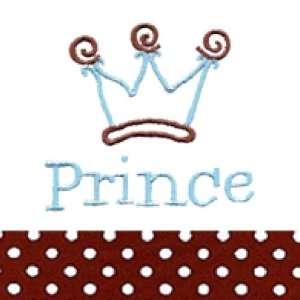  Prince W/crown Choc Blanket By Hayli Bugs: Baby