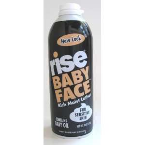 6 Rise Baby Face Shave Foam W/baby Oil 13 Oz. Each Health 