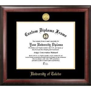  University of Toledo Gold Embossed Diploma Frame Sports 