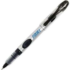  Quill Brand Visible Ink Roller Ball Pens Black Office 