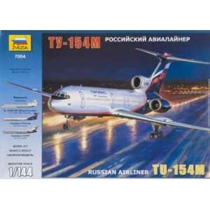  Zvezda   1/144 Tupolev Tu 154 Russian Airliner (Plastic 