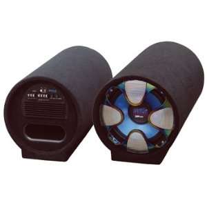   PLTAB8 Carpeted Bass Reflex Tube Subwoofer By pyle: Home & Kitchen