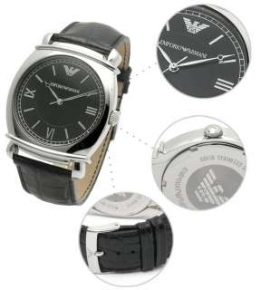 100% Authentic Brand New Emporio Armani mens stainless steel watch 