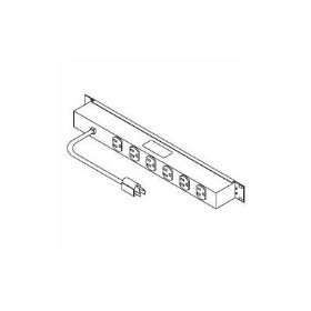   Wall Mount Cabinet, 6 Outlets, 720 Joules (MLN408)