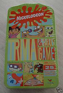 Nickelodeon Trivia & Charades Game in Collectible Tin  