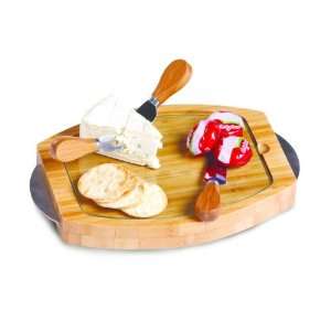   Plus Cambria Cheese Board Bamboo 13 8 X 1.25   Picnic Plus PSM 157