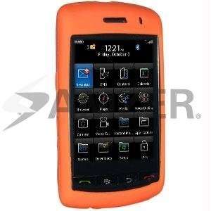  Amzer Silicone Skin Jelly Case   Orange: Cell Phones 
