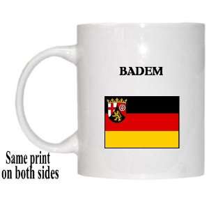   Rhineland Palatinate (Rheinland Pfalz)   BADEM Mug 
