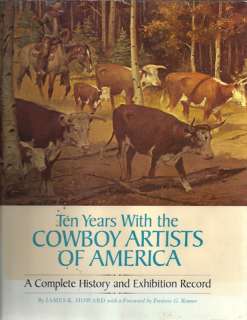 Ten Years with the Cowboy Artists of America Signed  