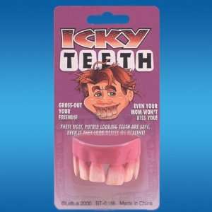  Icky Teeth fake Hillbilly Teeth prank Gag 