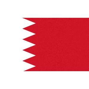  Bahrain Flag Sheet of 21 Personalised Glossy Stickers or 