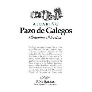  Pazo De Galegos Rias Baixas 2010 750ML Grocery & Gourmet 