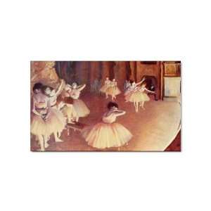  Dress Rehearsal of the Ballet on the Stage By Edgar Degas 