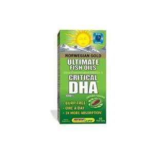   Life Norwegian Gold Critical DHA 60 fish gels