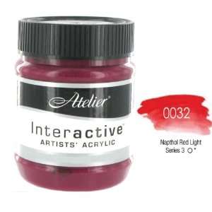  Chroma Atelier Interactive Acrylic   250 ml Jar   Naphthol 