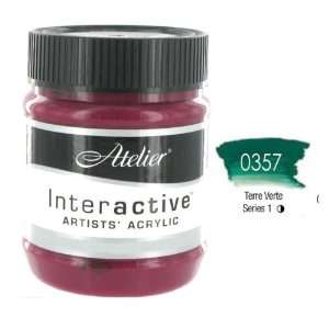   Atelier Interactive Acrylic   250 ml Jar   Terre Verte Toys & Games