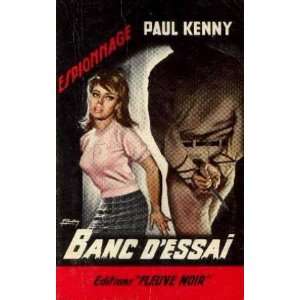  Banc dessai Kenny Paul Books