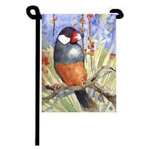Java Sparrow Bird Garden Flag