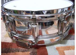 Rogers Dynasonic vintage 14x5 RARE 7 LINE DRUM VERY OLD LOW serial 