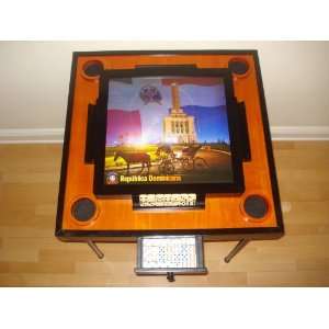   (Monumento de Santiago) Domino Table and Game Set: Toys & Games